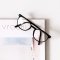 Square Glasses in Black with Clear Lens